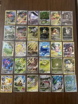30 Pokemon Cards Mixed Lot Full Art, Promos, Trainer Gallery, Variety Collection - Image 1