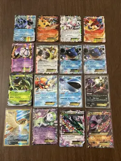 16 BW & XY EX Pokemon Card Lot collection 2012-2016 - Image 1