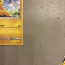 2017 Pokemon Pikachu 28/73 Holo Shining Legends Cracked Ice Holo Pokemon Card - Image 4