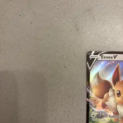Eevee V SWSH065 Sword & Shield Battle Academy Black Star Promo Pokemon Card NM - Image 2