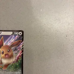 Eevee V SWSH065 Sword & Shield Battle Academy Black Star Promo Pokemon Card NM - Image 3