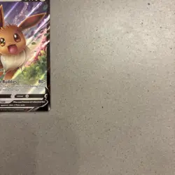 Eevee V SWSH065 Sword & Shield Battle Academy Black Star Promo Pokemon Card NM - Image 4