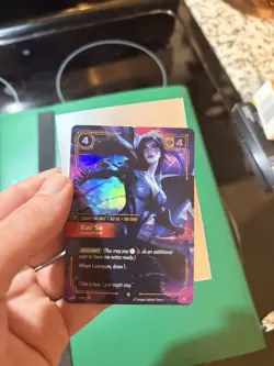 Kaisa Card Champion Rare 039/298 Kai'Sa Survivor Riftbound Foil ENGLISH - Image 2
