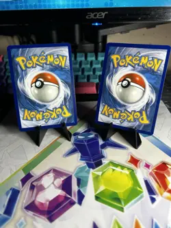 Pokemon Magnemite Cosmic Eclipse Full Art SM Holo Card 242/236 Secret Rare - Image 2