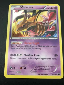 Giratina HOLO RARE XY184 Pokemon Black Star Promo TCG Card NM 2016 - Image 1