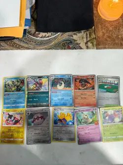 Pokemon TCG Lot Of 10 Random Cards - Image 1