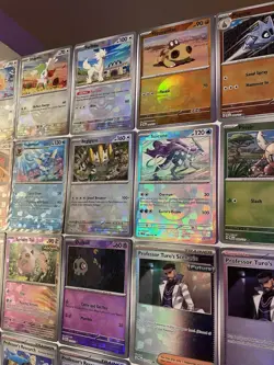 Pokemon Prismatic Evolutions Masterball And Pokeball Reverse Holo Card Lot NM - Image 4
