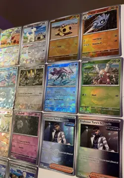 Pokemon Prismatic Evolutions Masterball And Pokeball Reverse Holo Card Lot NM - Image 5