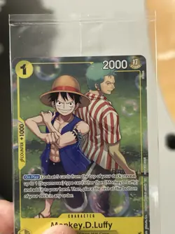 One Piece CCG Monkey.D.Luffy OP10-111 Rare Promo Card Factory Sealed Mint - Image 3