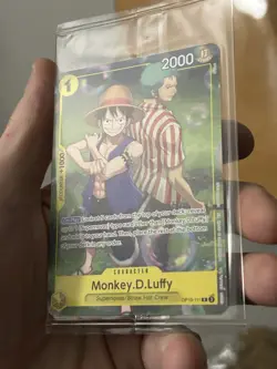 One Piece CCG Monkey.D.Luffy OP10-111 Rare Promo Card Factory Sealed Mint - Image 5