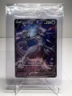 Mewtwo V SWSH229 Full Art Sword & Shield Promo Card Sealed Pokemon TCG - Image 1