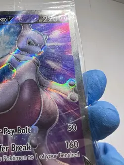 Mewtwo V SWSH229 Full Art Sword & Shield Promo Card Sealed Pokemon TCG - Image 4