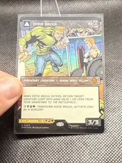 Eddie Brock (0224) (Borderless) Marvel's Spider-Man Foil - Image 2