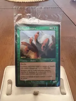 MTG hidra Kaloniana 30th Anniversary Retro Foil Spanish Promo Kalonian Hydra - Image 1