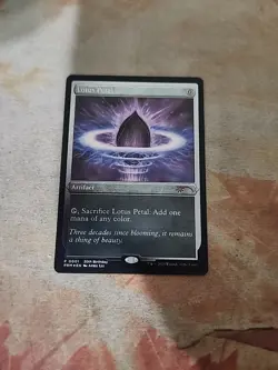 Lotus Petal Foil Etched Promo MTG NM - Image 1