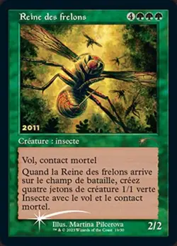 Hornet Queen (FR) - Foil Retro Frame Promo 30A FR NM MTG - Image 1