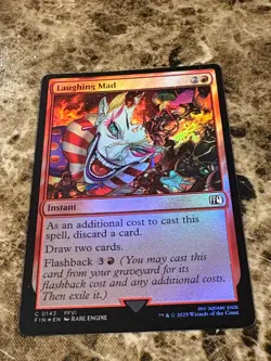 LAUGHING MAD Magic the Gathering MTG Final Fantasy Foil - Image 1
