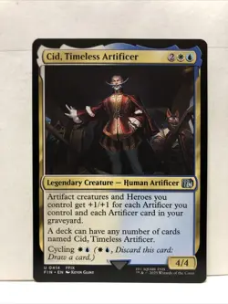 MTG Cid, Timeless Artificer Magic: The Gathering Final Fantasy #0414 - Image 1