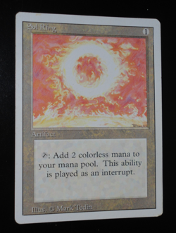 Sol Ring Revised Edition Damaged MTG Magic the Gathering **READ** - Image 1