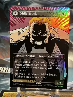 MTG | Eddie Brock (0233) (Borderless) ✨FOIL✨ [Spiderman] - Image 1