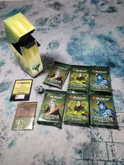MTG Zendikar rising promo pack Box opened - Boosters New and Sealed - Image 1