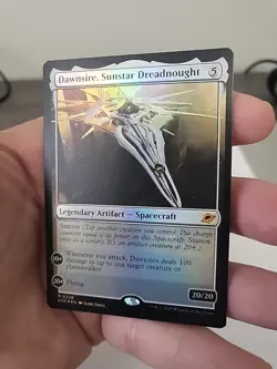 MTG Dawnsire, Sunstar Dreadnought - Edge of Eternities (EOE) - Foil - 0238 - NM - Image 3