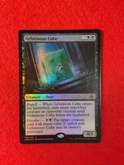 Gelatinous Cube - Foil - Adventures in the Forgotten Realms - Magic - MTG - Image 1