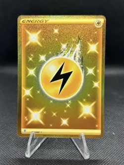 Electric Energy 235/203 Gold Secret Rare Holo Evolving Skies Pokemon TCG - Image 1