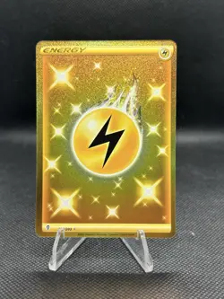 Electric Energy 235/203 Gold Secret Rare Holo Evolving Skies Pokemon TCG - Image 2