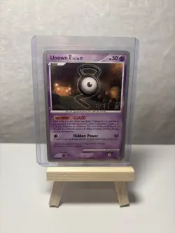 2009 Pokemon World Championships Unown G LV.17 37/106 - Worlds Deck Exclusive MP - Image 1