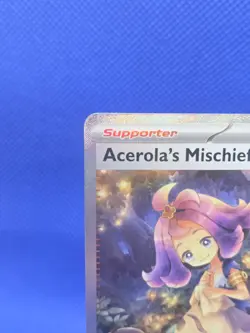 Pokemon ME01 Mega Evolution Acerola’s Mischief 183/132 Special Illustration Rare - Image 3