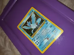 Articuno 2/62 Pokemon TCG Fossil 1999 Vintage Holo Rare (not played) - Image 3