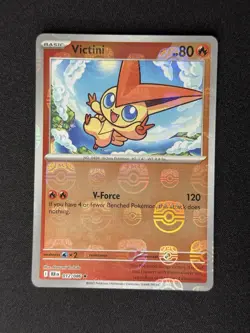 Victini (Master Ball Pattern) 012/086 Pokemon TCG Sv: Black Bolt Holo - NM - Image 1