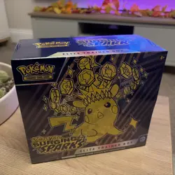 Pokemon TCG Scarlet & Violet - Surging Sparks Elite Trainer Box ETB - Image 1