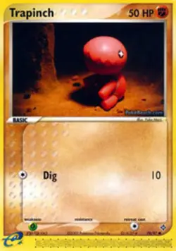 Trapinch - 78/97 - Common - EX Dragon #78/97 Pokemon TCG - Image 1