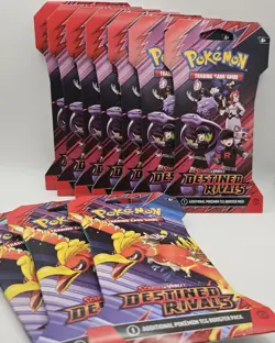 Pokemon TCG S/V Destined Rivals Booster Pk (10) Bundle Factory Sealed Free Ship - Image 4