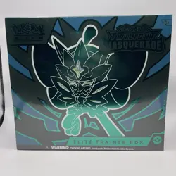 Pokemon TCG Scarlet & Violet Twilight Masquerade Elite Trainer Box New Sealed - Image 1