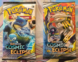Pokemon Sun & Moon Cosmic Eclipse- Two (2) Sealed Booster Packs Unweighed - Image 3