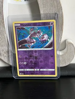 Pokemon TCG Mewtwo Brilliant Stars 056/172 Reverse Holo Rare - Image 1