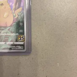 Pokemon Pikachu 001/028 Japanese 25th Anniversary Mirror Reverse Holo Rare - Image 4
