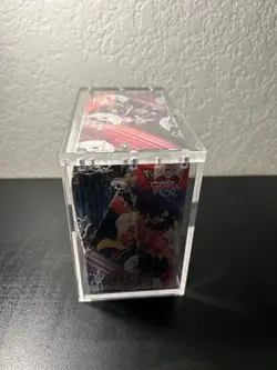 Pokemon TCG Destined Rivals Booster Box with Protector Sealed - Image 2