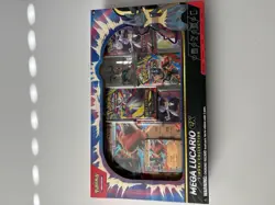 Pokemon TCG Mega Lucario EX Premium Figure Collection One Box Sealed IN STOCK! - Image 1
