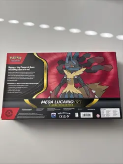 Pokemon TCG Mega Lucario EX Premium Figure Collection One Box Sealed IN STOCK! - Image 2
