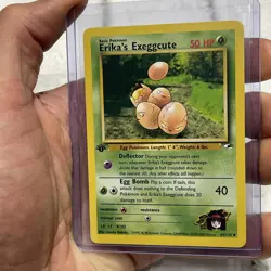 Erika's Exeggcute 43/132 - Uncommon - 1st Edition Gym Heroes Pokemon NM Pokemon - Image 2
