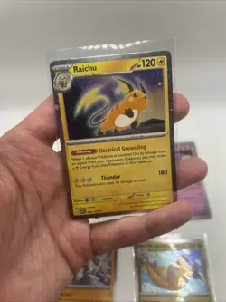 Pokemon TCG 151 Cosmos Holo Sam's Club Raichu Gengar Dragonite Machamp Set of 4 - Image 3