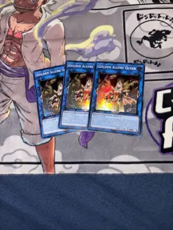 3x Golden Allure Queen 1st Edition Super Rare MZTM-EN058 Yu-Gi-Oh! - Image 1