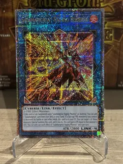 YuGiOh! Salamangreat Raging Phoenix - Quarter Century Secret Rare (RA04-EN083) - Image 1