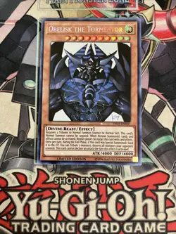 Obelisk The Tormentor Prismatic Secret Rare TN19-EN007 Yugioh - Image 1