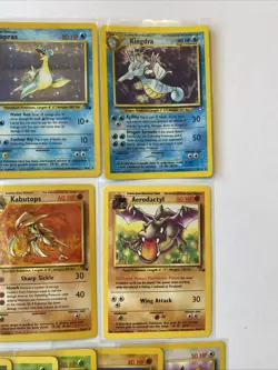 HUGE Lot of (35) Pokemon WOTC Cards Holos Rares Neo Base Set Fossil LP AVG. - Image 4