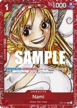 near mint - 1 x One Piece Nami - ST01-007 - P (Premium Card Collection -ONE PIEC - Image 1